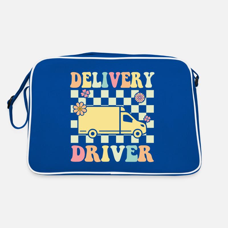 Chauffeur-livreur boho drôle Grubhub chauffeur Sac Retro