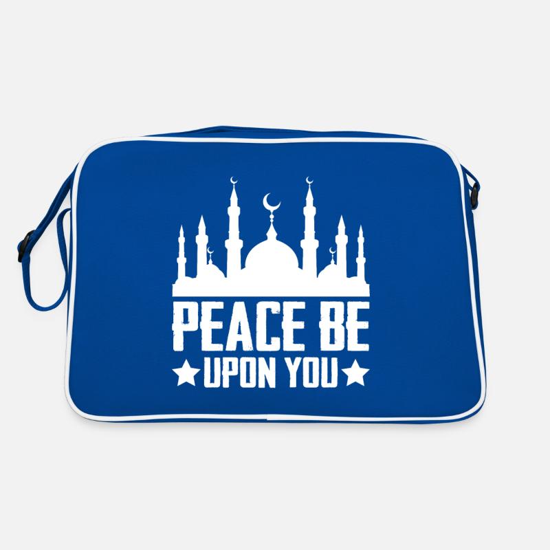Friede sei mit dir Assalamu Alaikum Islam Stolz Retro Tasche