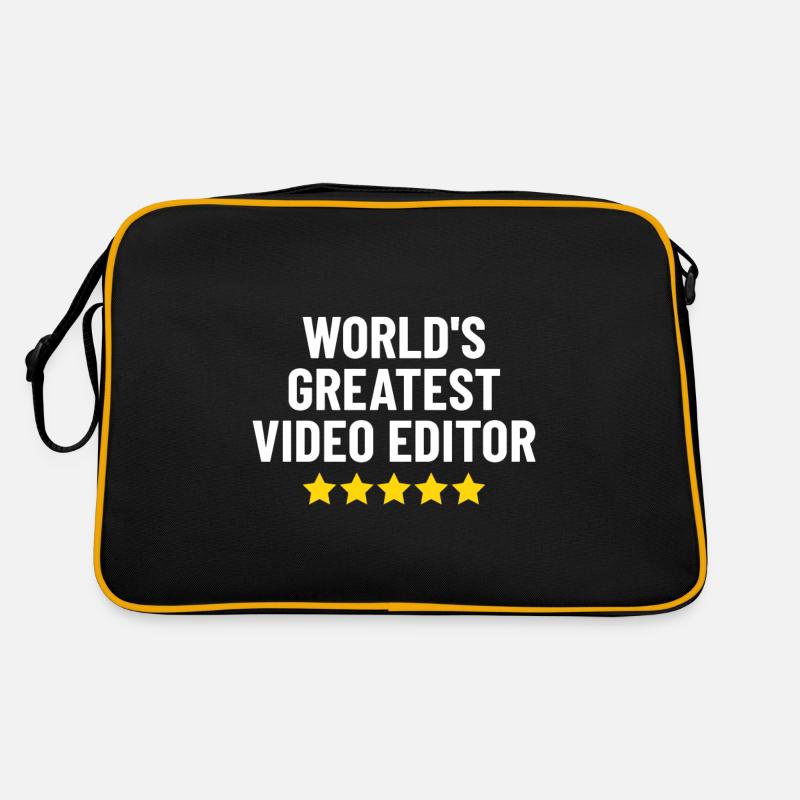 Video Editing Funny Filmmaking Cinematography Retro Bag