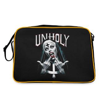 Provocative and expressive – rebellious fashion - Retro Bag - black/gold - Back