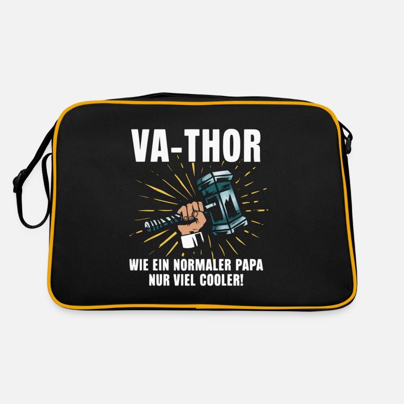 VA-THOR Pour le papa le plus cool Épique et plein d’humour Sac Retro