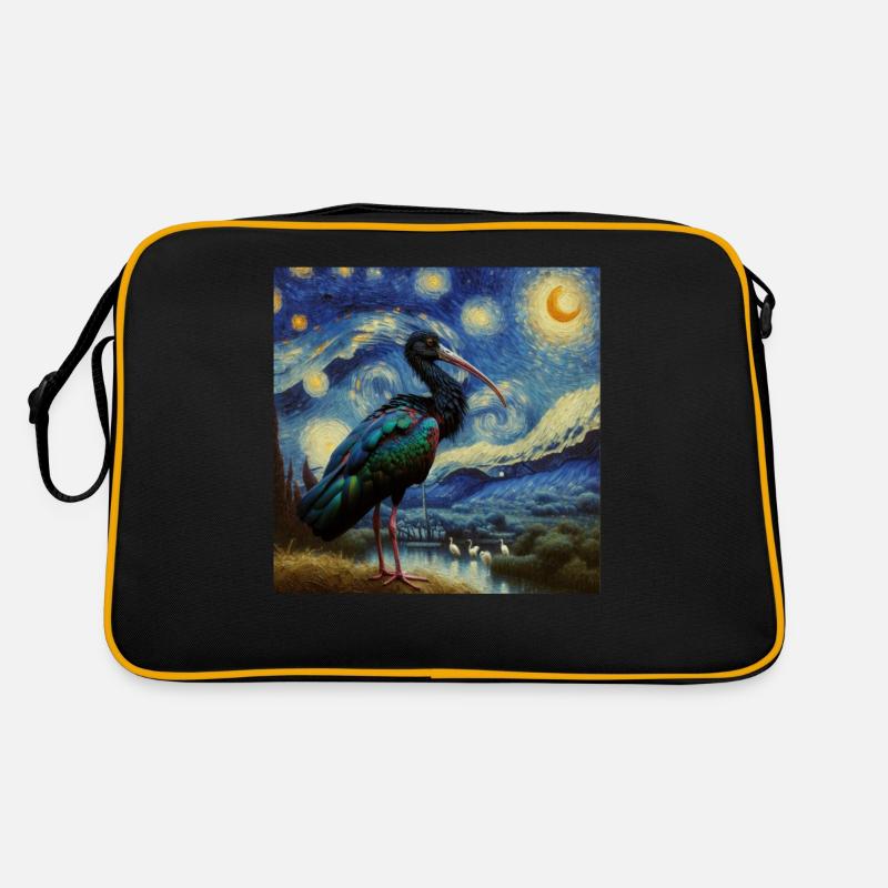 Waldrapp Starry Night Retro Tasche