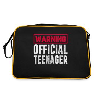 Adolescent - Sac Retro - noir/or - Dos