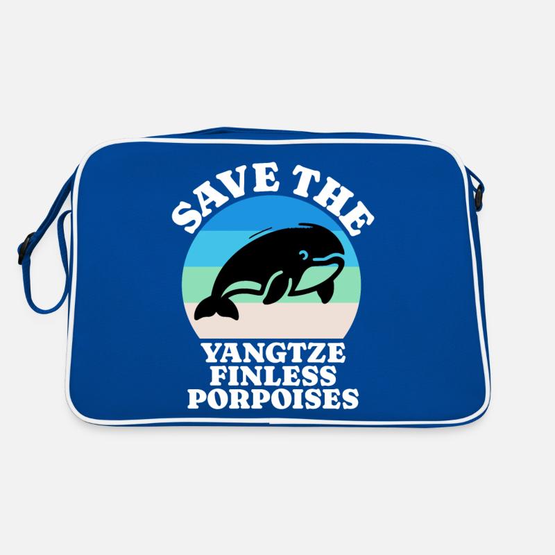 Yangtze River Smooth Dolphin Retro Bag