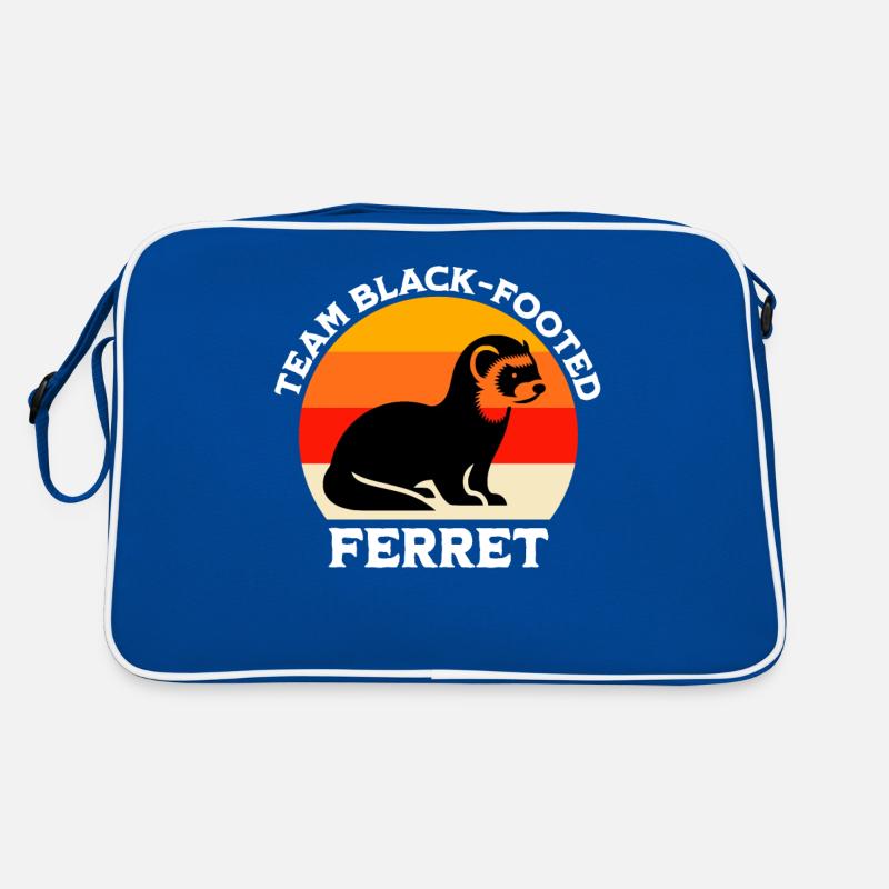 Iltis Schwarzfussiltis Modi di dire Borsa retrò