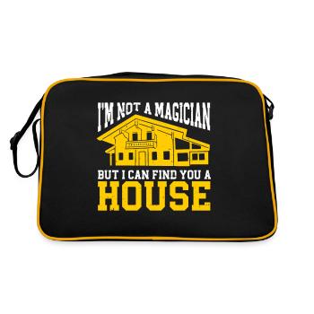 Agent immobilier Agent immobilier - Sac Retro - noir/or - Dos