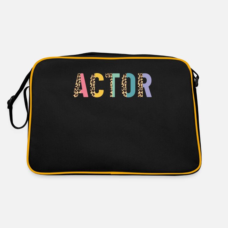 Actor Stage Performer Half Leopard Movie Actor Retro Bag