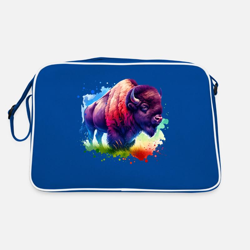 Bison Buffalo Retro Bag