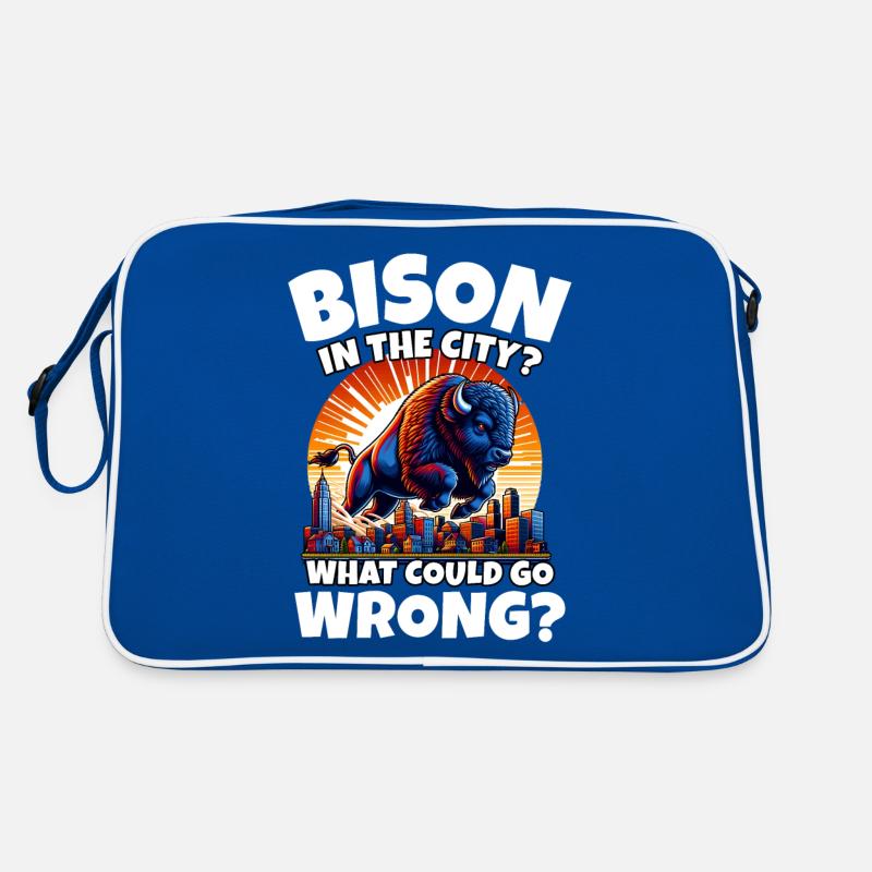 Buffalo City Bison Retro Bag