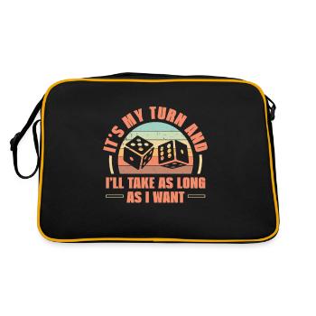Board Game Board Games Game Night Games Gift - Retro Bag - black/gold - Back