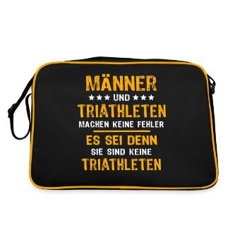 Triathlète Triathlon - Sac Retro - noir/or - Dos