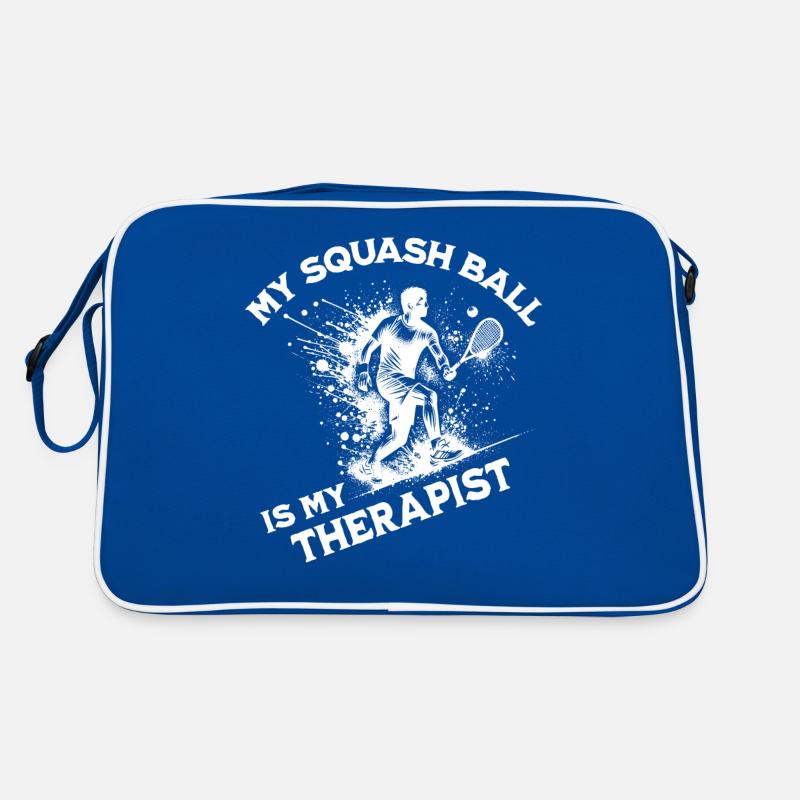 Funny Squash Saying Retro Bag