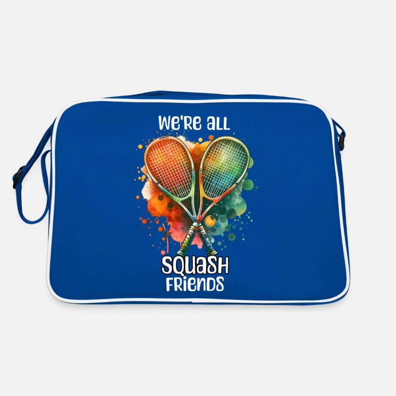 Squash Sayings Retro Bag