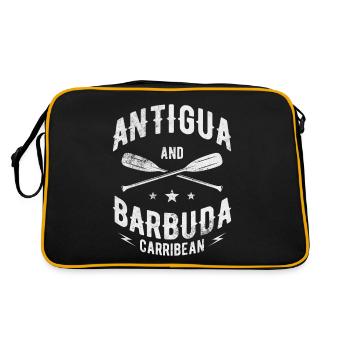 Antigua - Sac Retro - noir/or - Dos