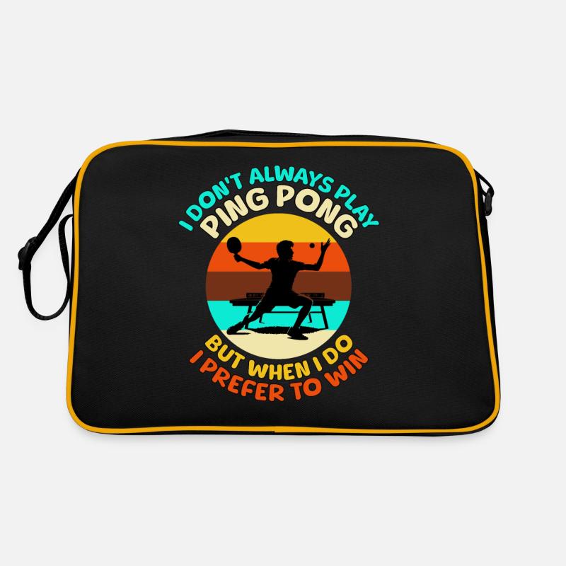 Ping-pong Tennis de table Sac Retro
