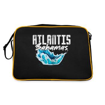 Bahamas - Sac Retro - noir/or - Dos