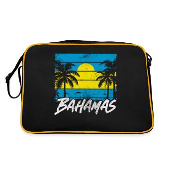 Bahamas - Sac Retro - noir/or - Dos