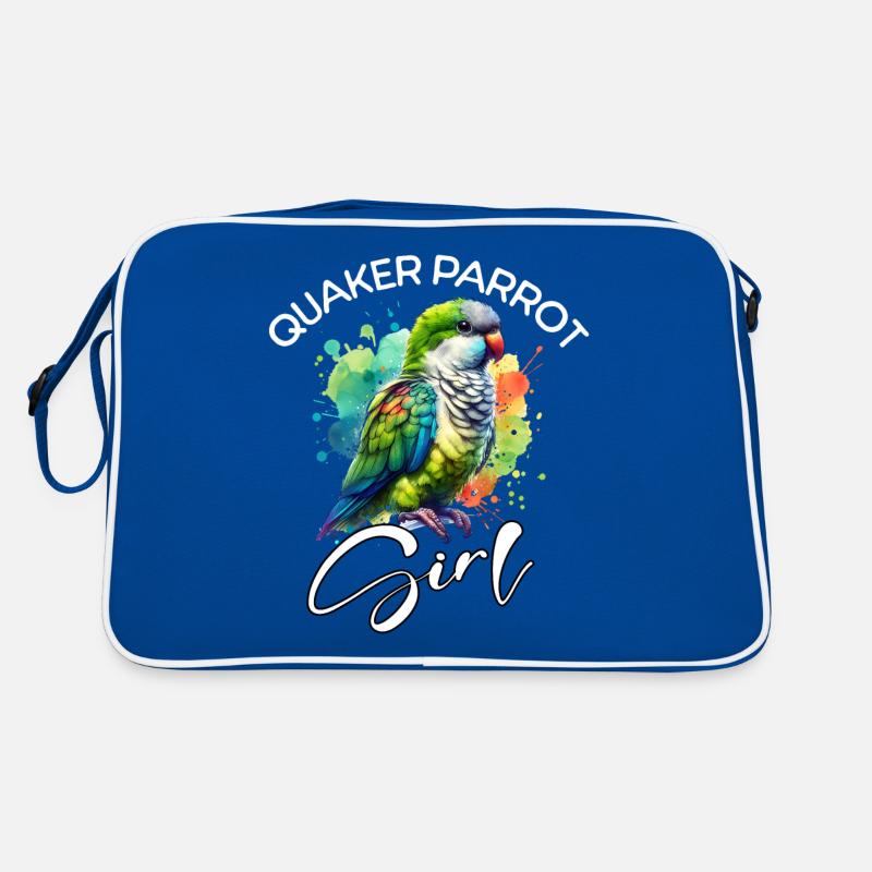 Quaker Perroquet Fille Moine Perruche Sac Retro