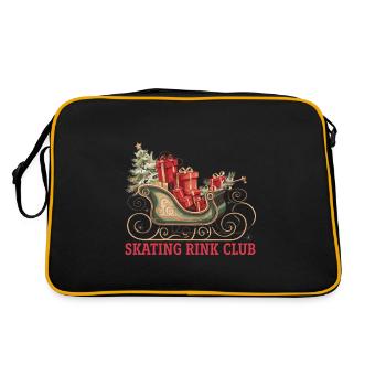 Partnerlook Rink Club - Luge - Sac Retro - noir/or - Dos