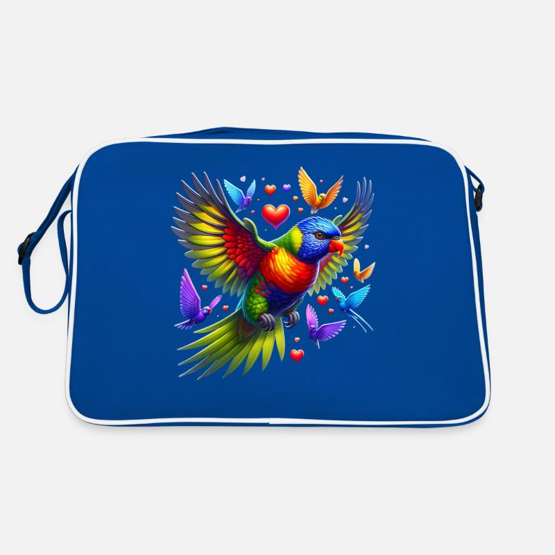 Loriquet arc-en-ciel Sac Retro