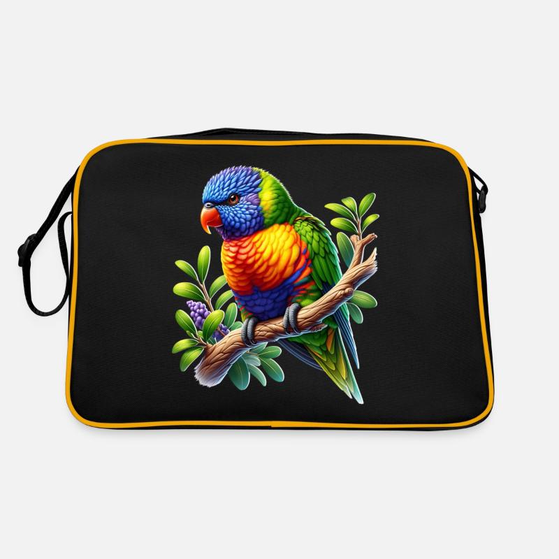 Loriquet arc-en-ciel Sac Retro