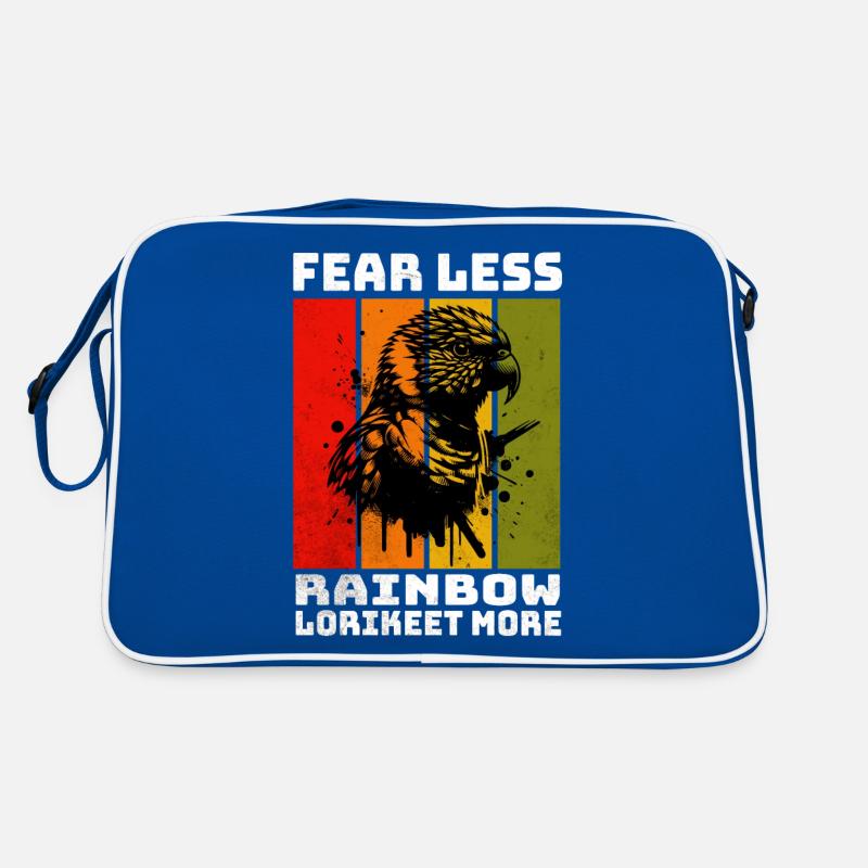 Rainbow Lorikeet Regenbogenlori Retro Tasche