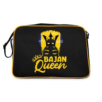 Barbade Caraïbes Bajan Holiday Gift - Sac Retro - noir/or - Dos