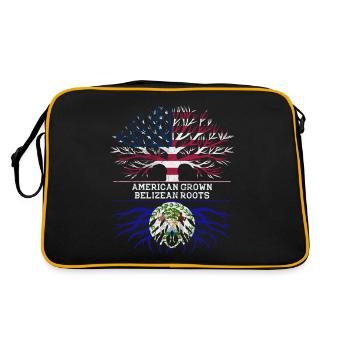 Belize - Sac Retro - noir/or - Dos