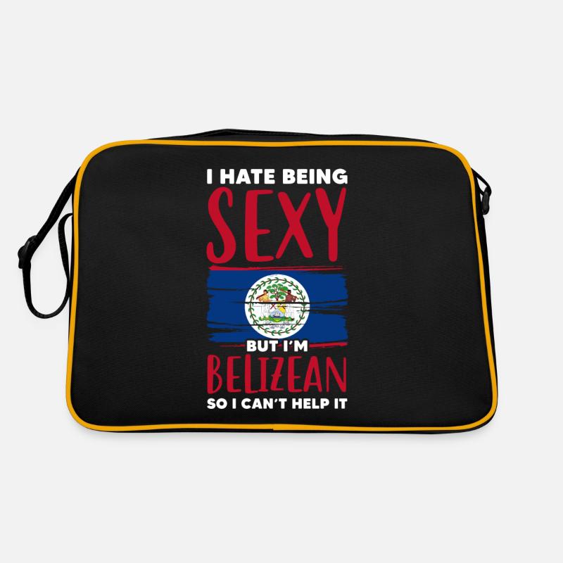 Belize Latino Belizer Belizerin Maya Geschenk Retro Tasche