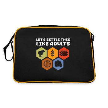 Board Game Board Games Game Night Games Gift - Retro Bag - black/gold - Back
