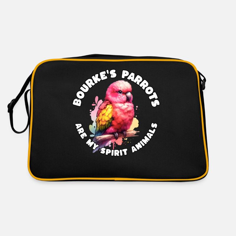 Dictons amusants de Bourke Perruche Sac Retro