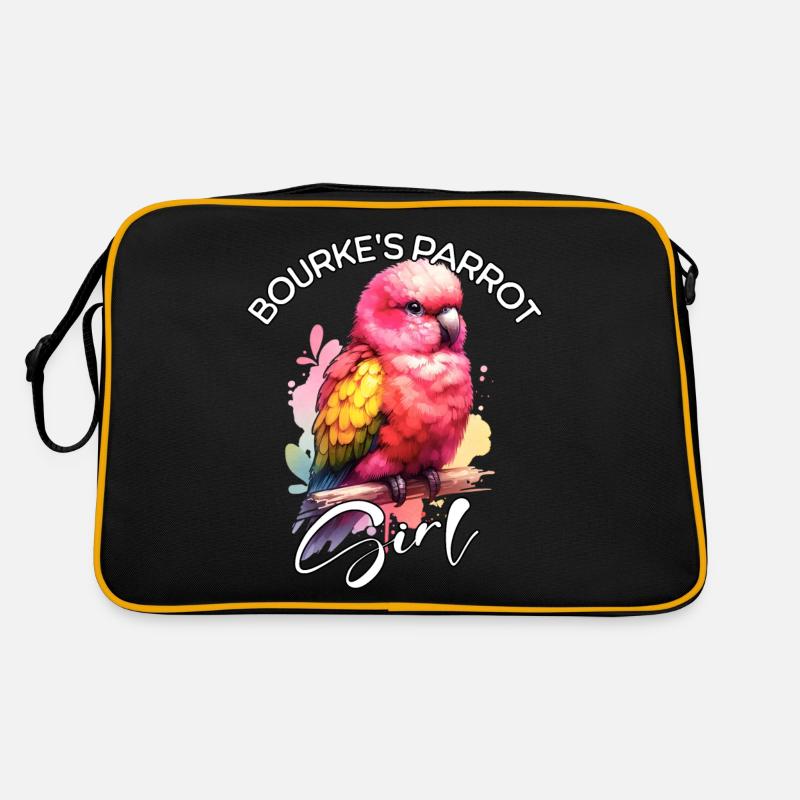 Bourke Parrot Girl Bourke Parakeet Retro Bag