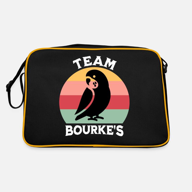 L’équipe Bourkeparakeet Sac Retro
