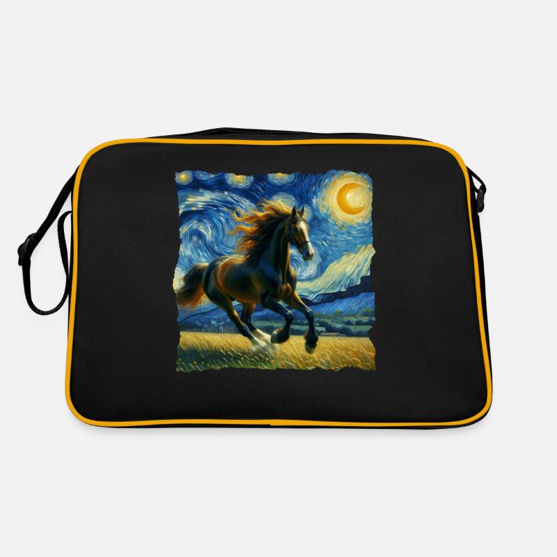 Traber Starry Night Retro Tasche