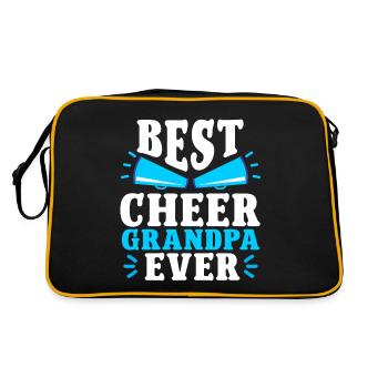 Cheerleading Cheerleader Base Flyer - Retro Bag - black/gold - Back