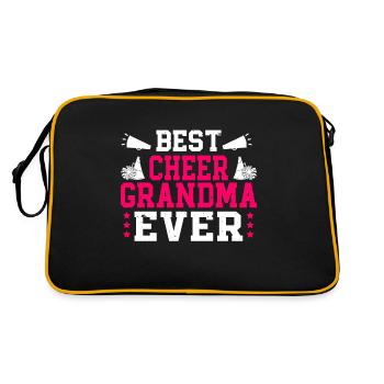 Cheerleading Cheerleader Base Flyer - Retro Bag - black/gold - Back