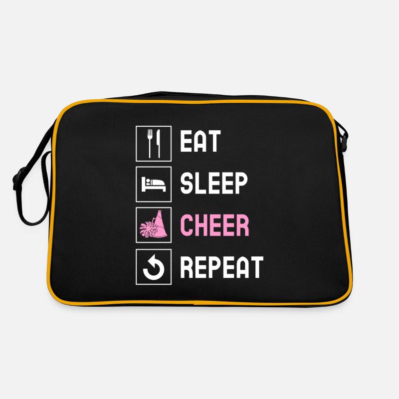 Cheerleading Cheerleader Base Flyer Retro Tasche
