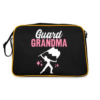 Garde de couleur Grand-mère Drapeau Spinners Fanfare - Sac Retro - noir/or - Dos