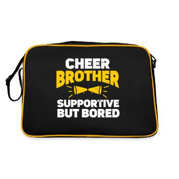 Cheerleading Cheerleader Base Flyer - Retro Bag - black/gold - Back