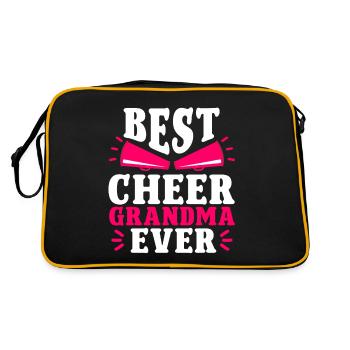 Cheerleading Cheerleader Base Flyer - Retro Bag - black/gold - Back