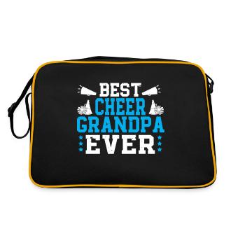 Cheerleading Cheerleader Base Flyer - Retro Bag - black/gold - Back