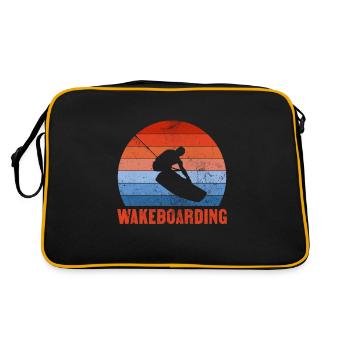 Wakeboarding - Retro Bag - black/gold - Back