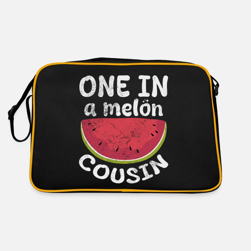 Wassermelone Cousin Retro Tasche