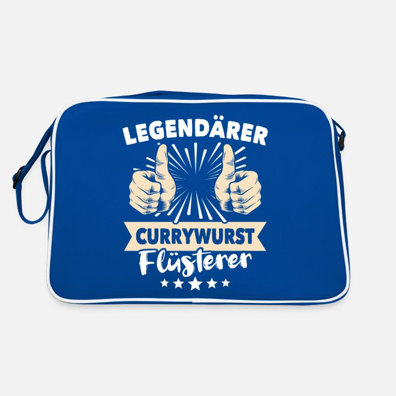 Currywurst sayings Retro Bag