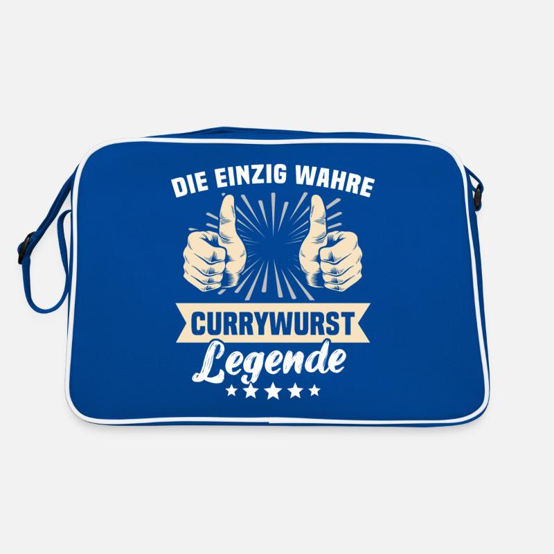 Dictons de Currywurst Sac Retro