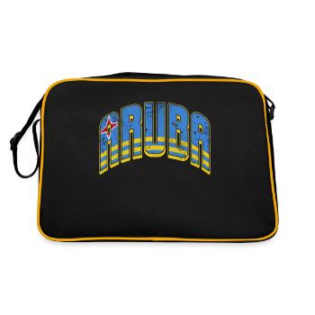 Aruba - Sac Retro - noir/or - Dos