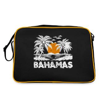 Bahamas - Sac Retro - noir/or - Dos