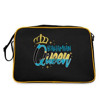 Bahamas - Sac Retro - noir/or - Dos