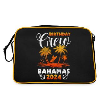 Bahamas - Sac Retro - noir/or - Dos