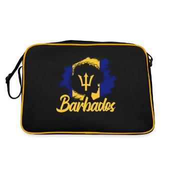Barbade Caraïbes Bajan Holiday Gift - Sac Retro - noir/or - Dos